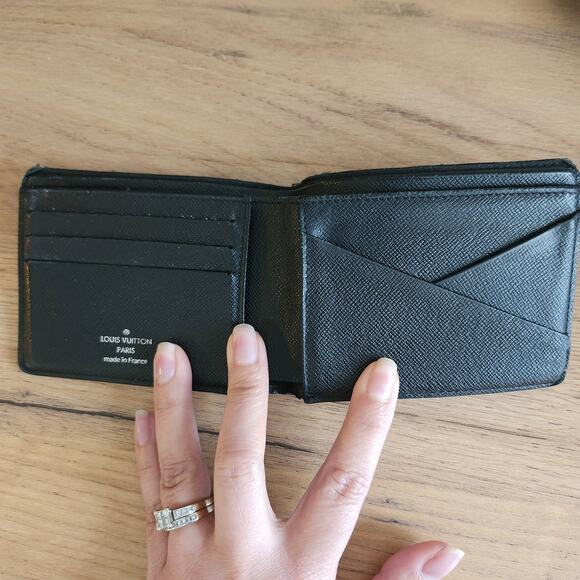 Authentic Louis Vuitton Wallet Damier Graphite Bifold - Picture 2 of 8